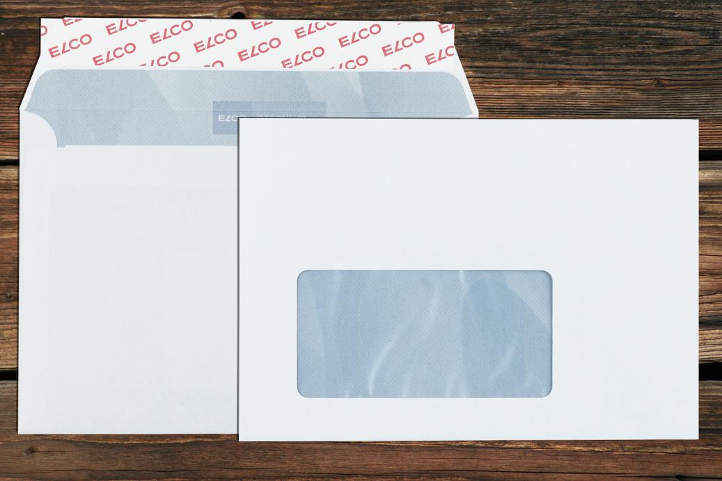 Briefhüllen mit Fenster C6 114x162 mm Haftklebend Hochweiß 80 g/qm